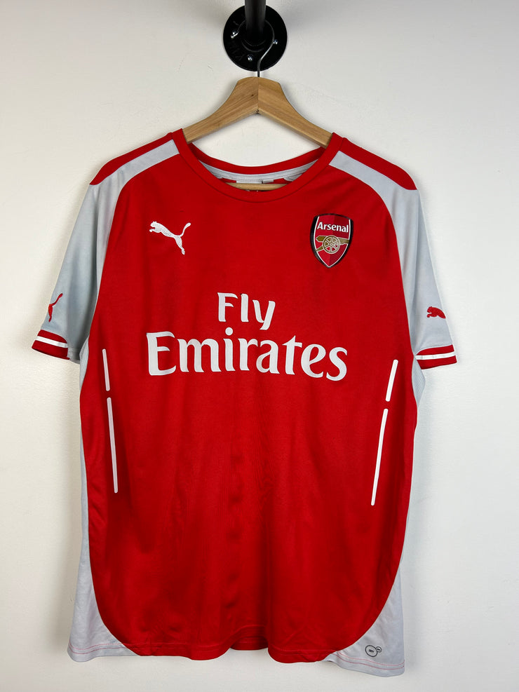 Vintage Y2K Puma Arsenal Red Soccer Jersey