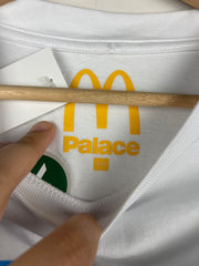 Palace X McDonalds Sign White Tee