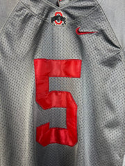 Vintage 90's Nike Ohio State Grey Football Jersey