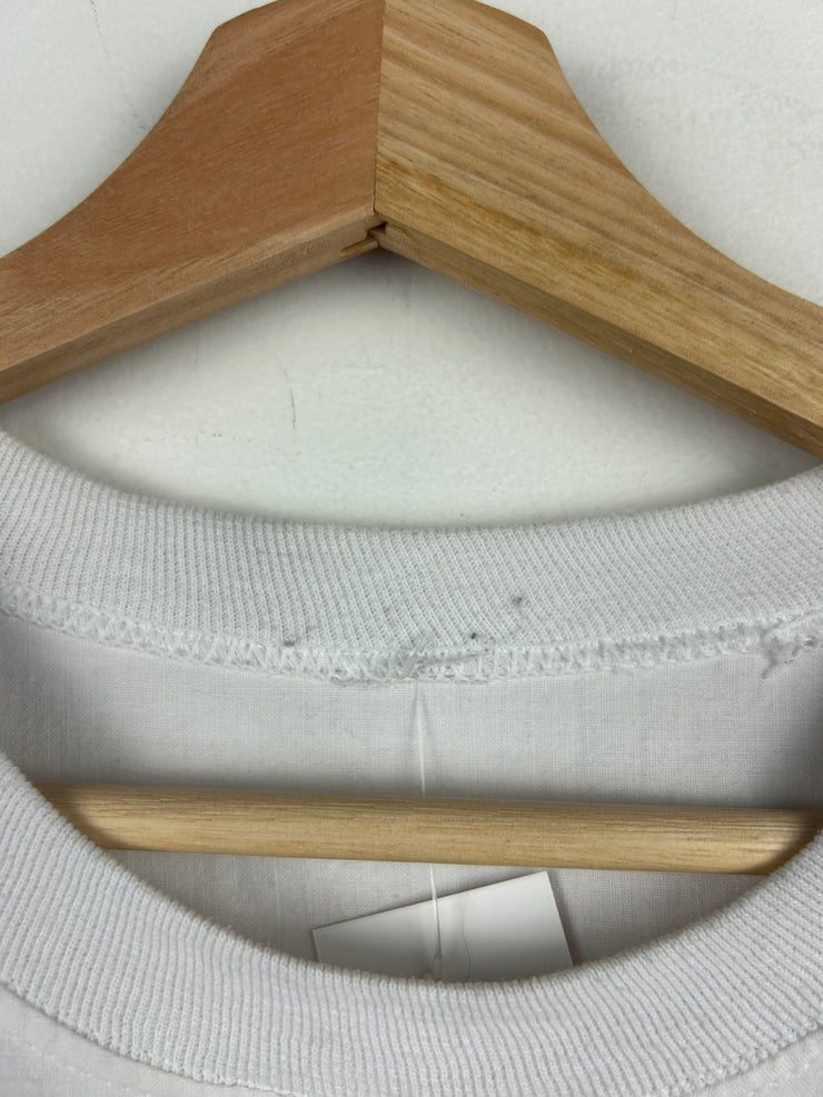 Vintage 80s Ohio State University Thin White Crewneck