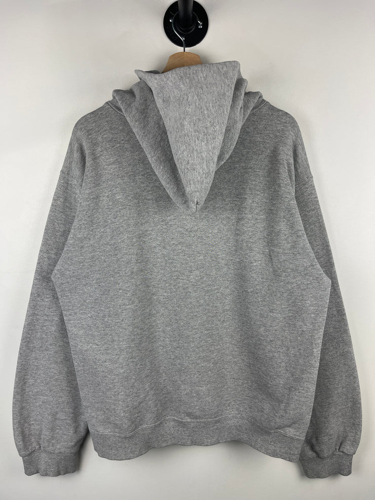 Vintage 90s Nike Middle Swoosh Grey Hoodie