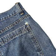 Vintage Faded Glory Blue Denim Cargo Shorts