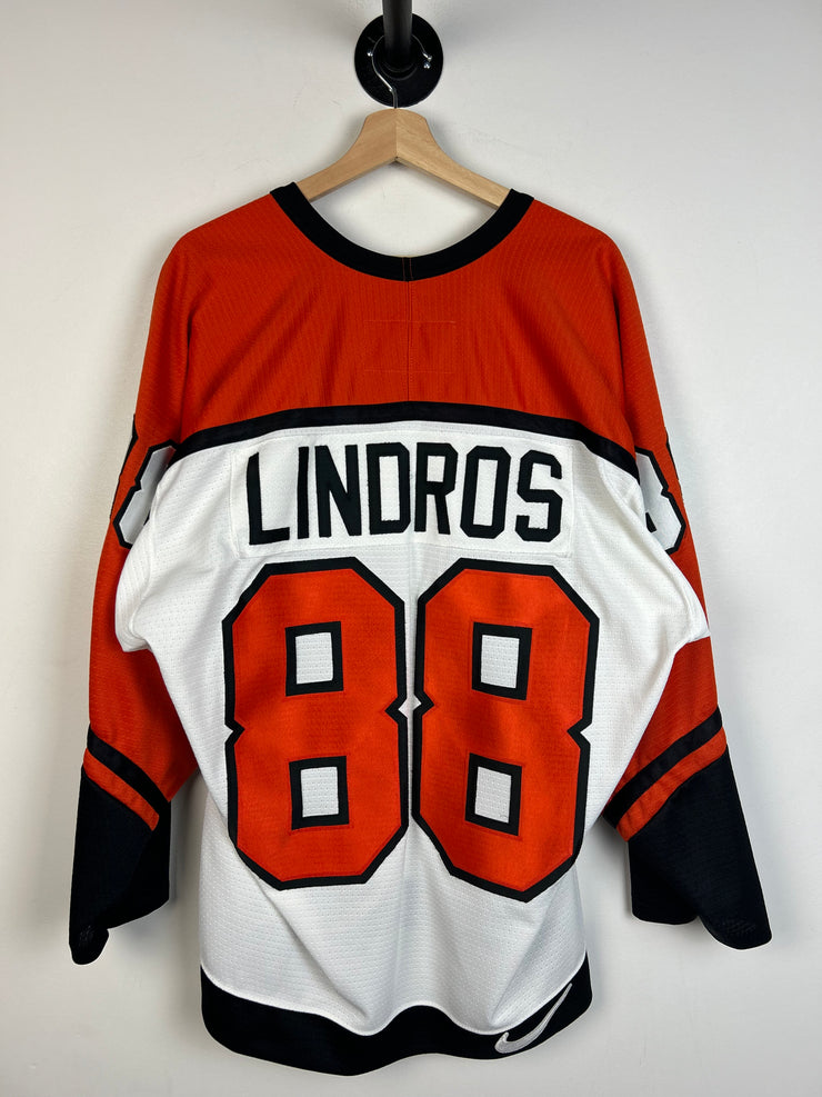 Vintage 90s NHL Nike Philadelphia Flyers Lindros White Hockey Jersey