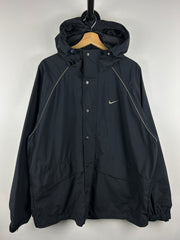 Vintage Nike Golf Swoosh Black Windbreaker