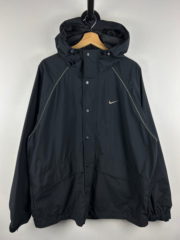 Vintage Nike Golf Swoosh Black Windbreaker