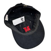 Vintage 90's Marlboro Black Strapback Hat