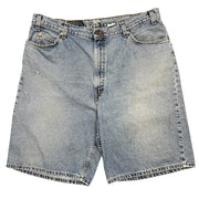 Vintage 90s Levis 560 Blue Denim Shorts