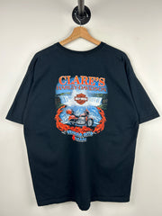 Vintage Harley Davidson Niagara Falls Black Tee