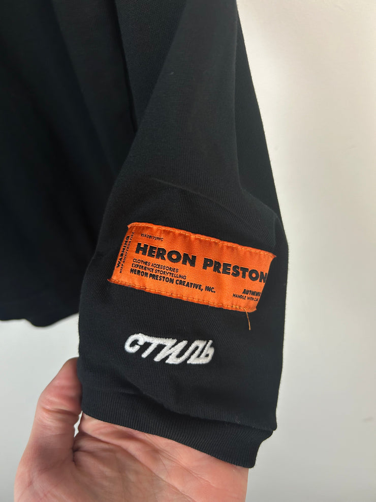 Heron Preston Black Long Sleeve