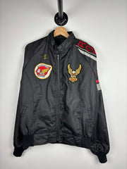 Vintage 90s Honda Gold Wing Black Jacket