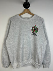 Vintage 1992 Taz Christmas More Presents Grey Crewneck