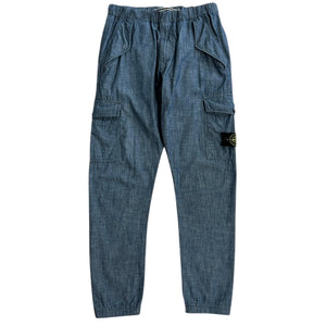 Stone Island RE-T Blue Cargo Pants