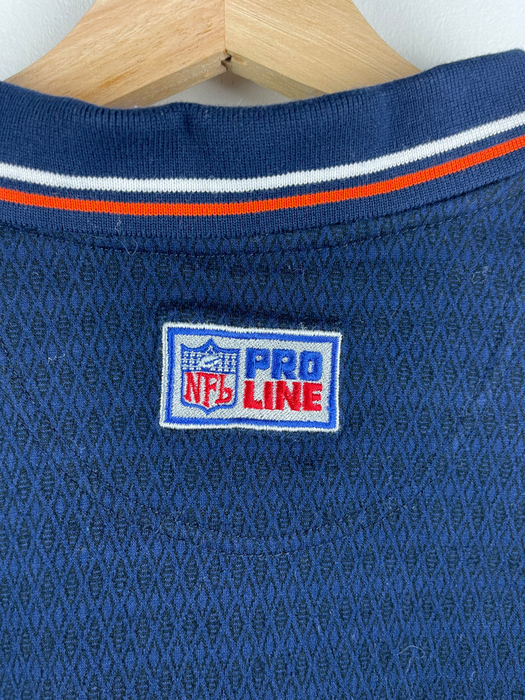 Vintage 90s NFL Nike Golf Chicago Bears Navy Polo Shirt