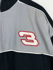 Vintage Nascar Winner Circle Dale Earnhardt Intimidator Black Racing Jacket