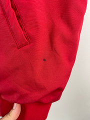Vintage 90s Coca Cola Diet Coke Fleece Lined Red Vest