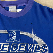 Vintage 90's Duke Blue Devils Blue Tee