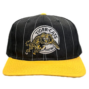 Vintage 90s CFL Starter Hamilton Tiger Cats Plain Logo Pin Stripe Snapback Hat