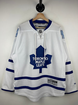 Vintage NHL Reebok Toronto Maple Leafs White Hockey Jersey