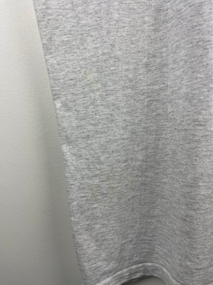 Supreme SS19 Who The F*ck Ash Grey Tee