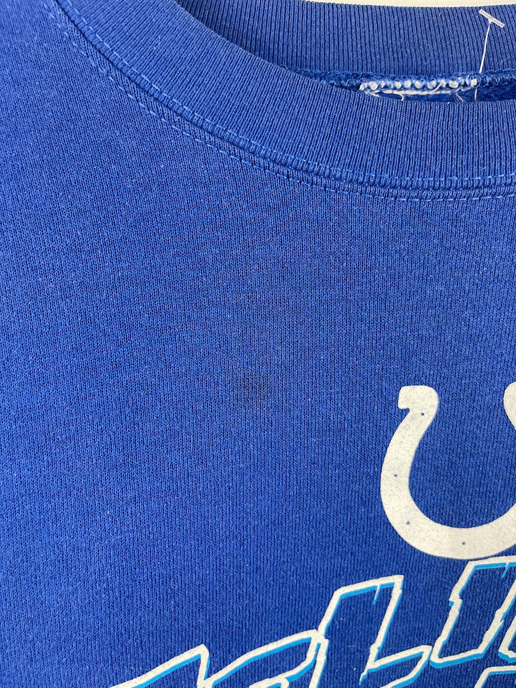 Vintage NFL Indianapolis Colts Super Bowl Blue Crewneck