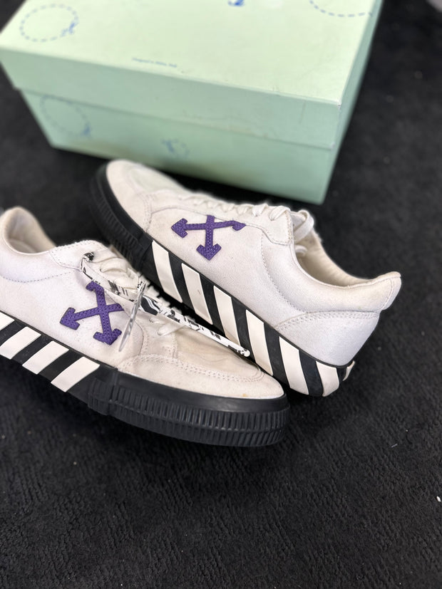 Off White Vulc Low White Purple