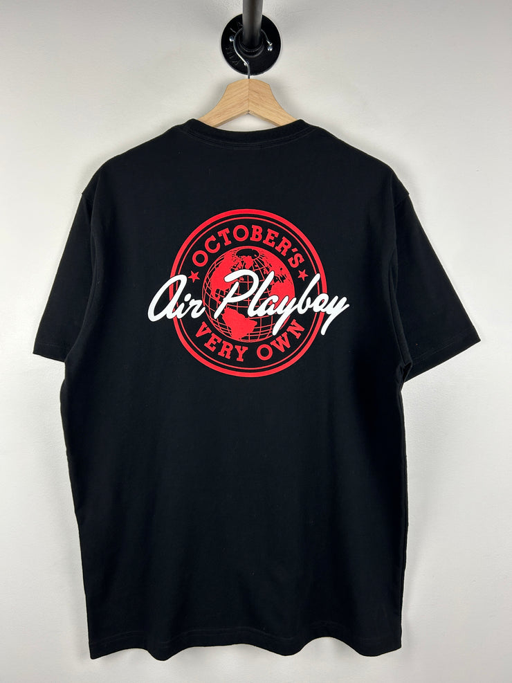 OVO X Playboy Air Playboy Black Tee