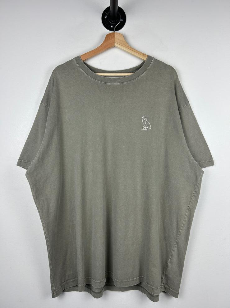 OVO Owl Washed Grey Tee