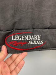 Vintage 90s Snap On Racing Black & Red Bomber Jacket