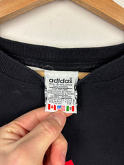 Vintage 90s Adidas Black Tee