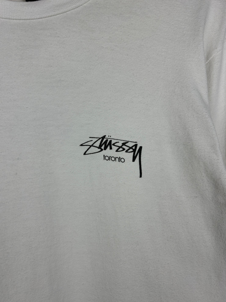 Stussy Toronto White Long Sleeve