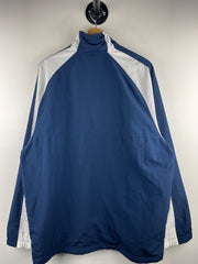 Vintage Nike Swoosh Spellout Navy & White Windbreaker