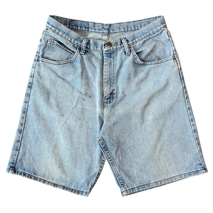 Vintage Wrangler Light Wash Blue Denim Shorts