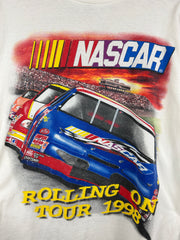 Vintage 90s Nascar Winston Cup White Long Sleeve