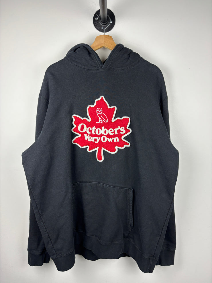 OVO Maple Leaf Black Hoodie