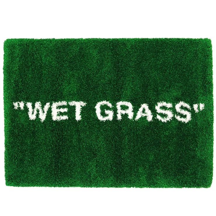 Virgil Abloh X Ikea Markerad “Wet Grass” Rug