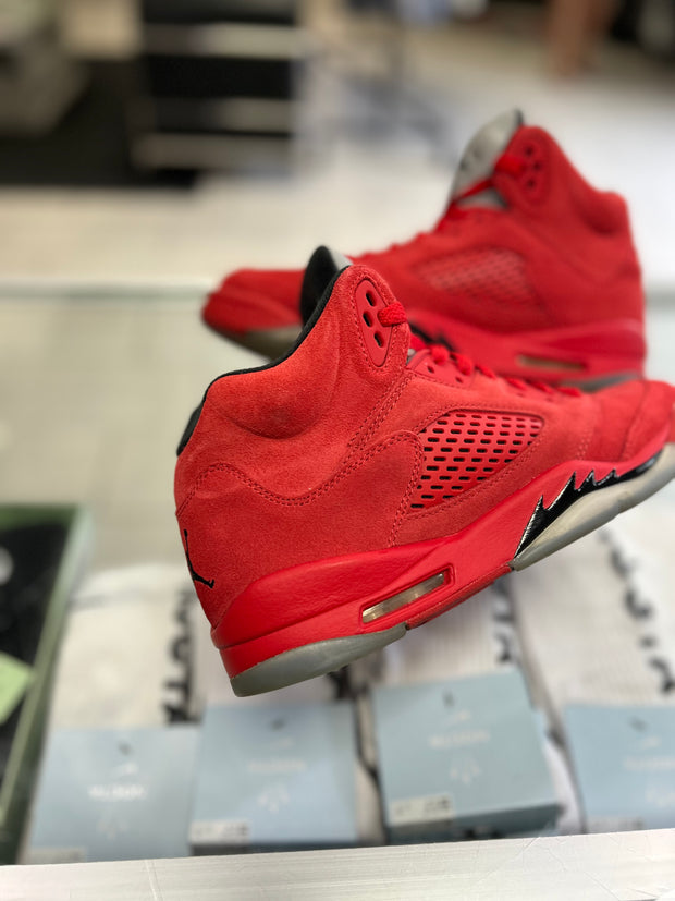 Jordan 5 Red Suede