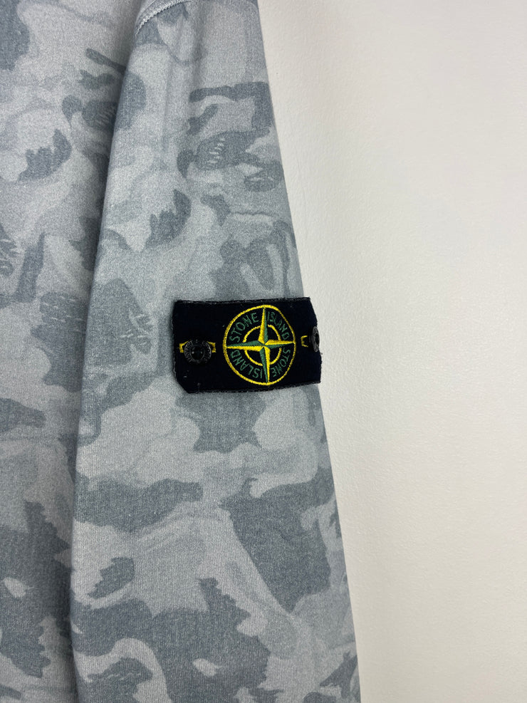 Stone Island Loom Camo Crewneck
