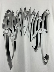 Revenge Bullet White Tee