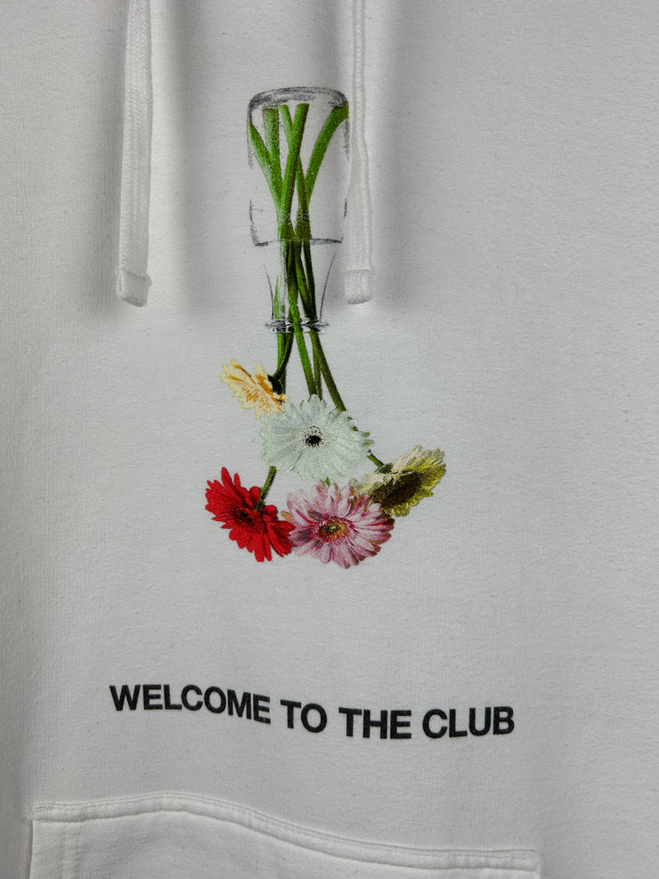 Anti Social Social Club SS21 Hello Goodbye White Hoodie