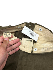 Vintage 50s US Army Brown Wool Pants