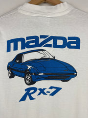 Vintage 80s Mazda RX-7 Promo White Tee
