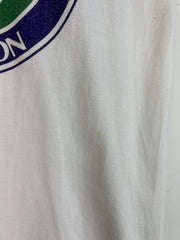 Vintage 90's Tennis Wimbledon White Tee