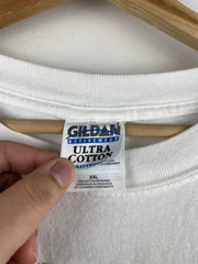 Vintage 90s Budweiser Beer Clydesdales Horses White Tee