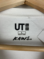 Kaws Clean Slate White Tee