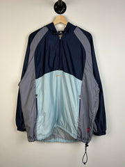 Vintage Nike Volleyball Middle Swoosh Pullover Blue Windbreaker