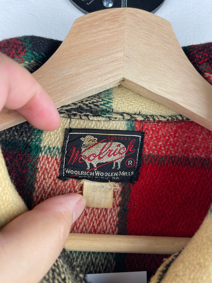 Vintage 50s Woolrich Buffalo Plaid Wool Harrington Hunting True Vintage Jacket
