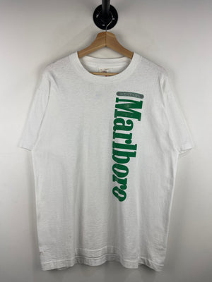 Vintage 90s Marlboro Menthol White Tee