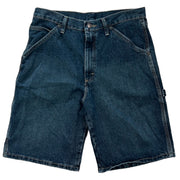 Vintage Wrangler Dark Wash Blue Denim Shorts