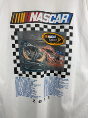 Vintage Nascar Sprint Cup Las Vegas White Tee