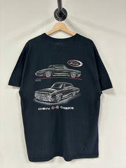 Vintage Chevrolet Impala Graphic Black Tee